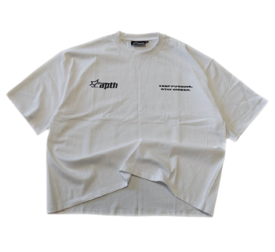 WHITE SIGNATURE TEE